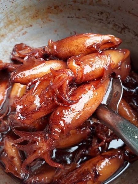 Mực ống rim - món ăn đậm đà bắt cơm